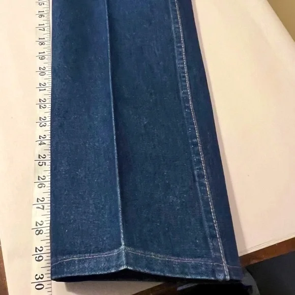 Vintage 90s Wrangler Jeans High Rise Straight Leg 28” Waist 30” Inseam 28 x 30 - Picture 12 of 15